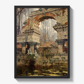 The Roman Ruin in Schönbrunn by Carl Moll - thumbnail_1_bf_67437f26faa684e1cf4ba671